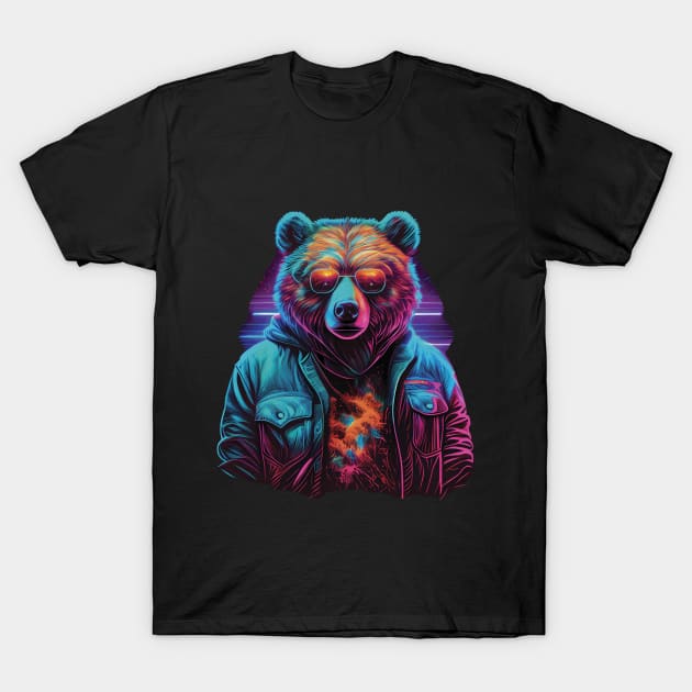 Brown bear T-Shirt by GreenMary Design